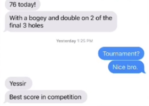 Henry Fall golf lessons testimonial and review.